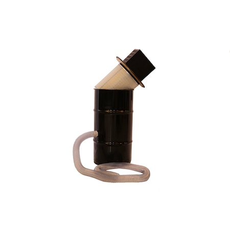American Hawk Industrial Sandblast Single Stage Dust Collector 100CFM Exhaust C3976